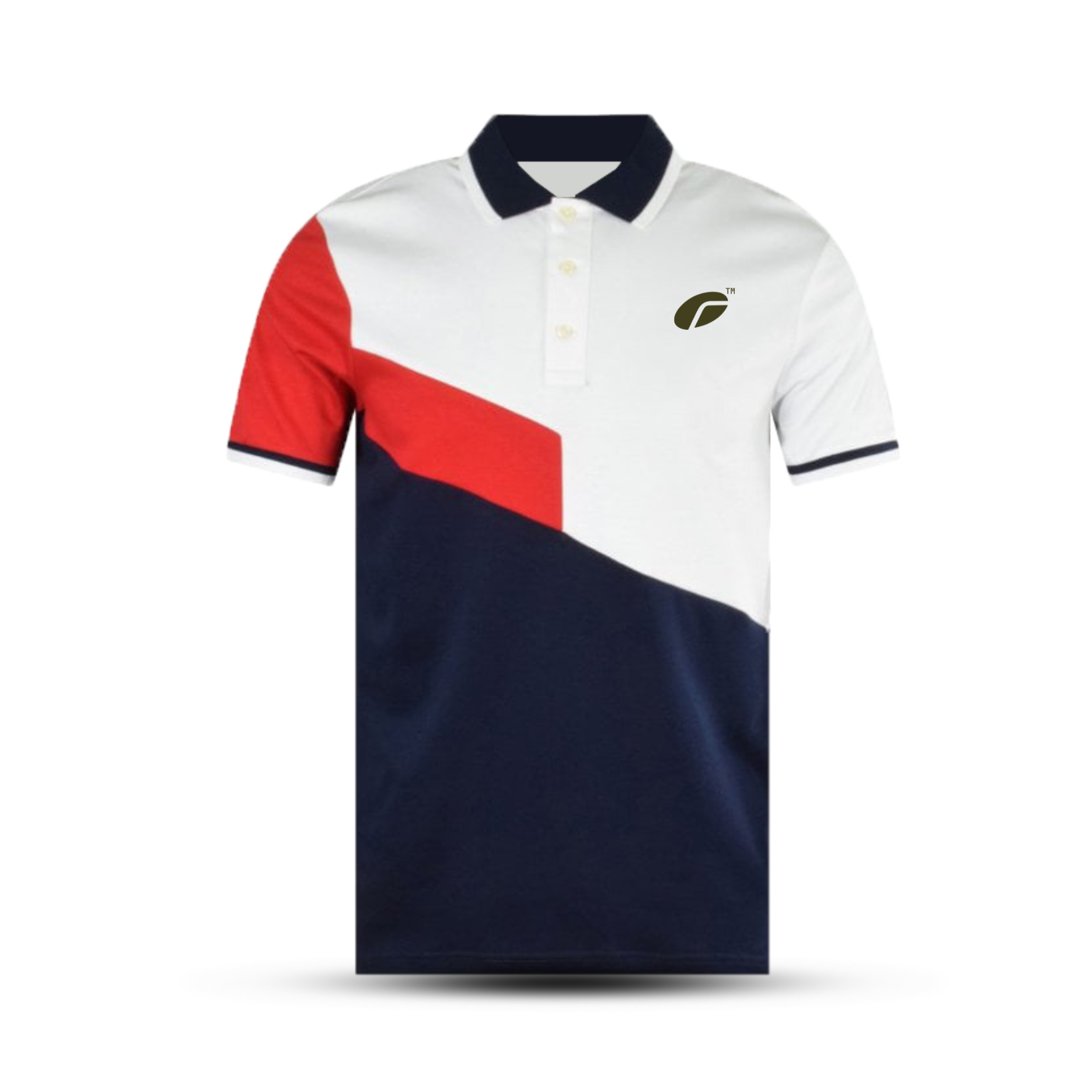 Radix Wears Army Cotton Collar T‑Shirt