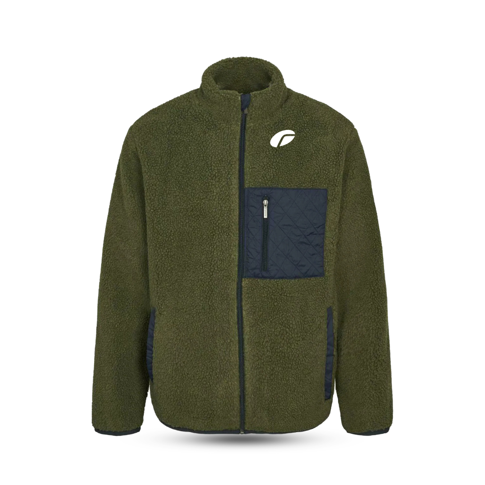 Radix Wears Army Full Sleeve Fleece Jacket